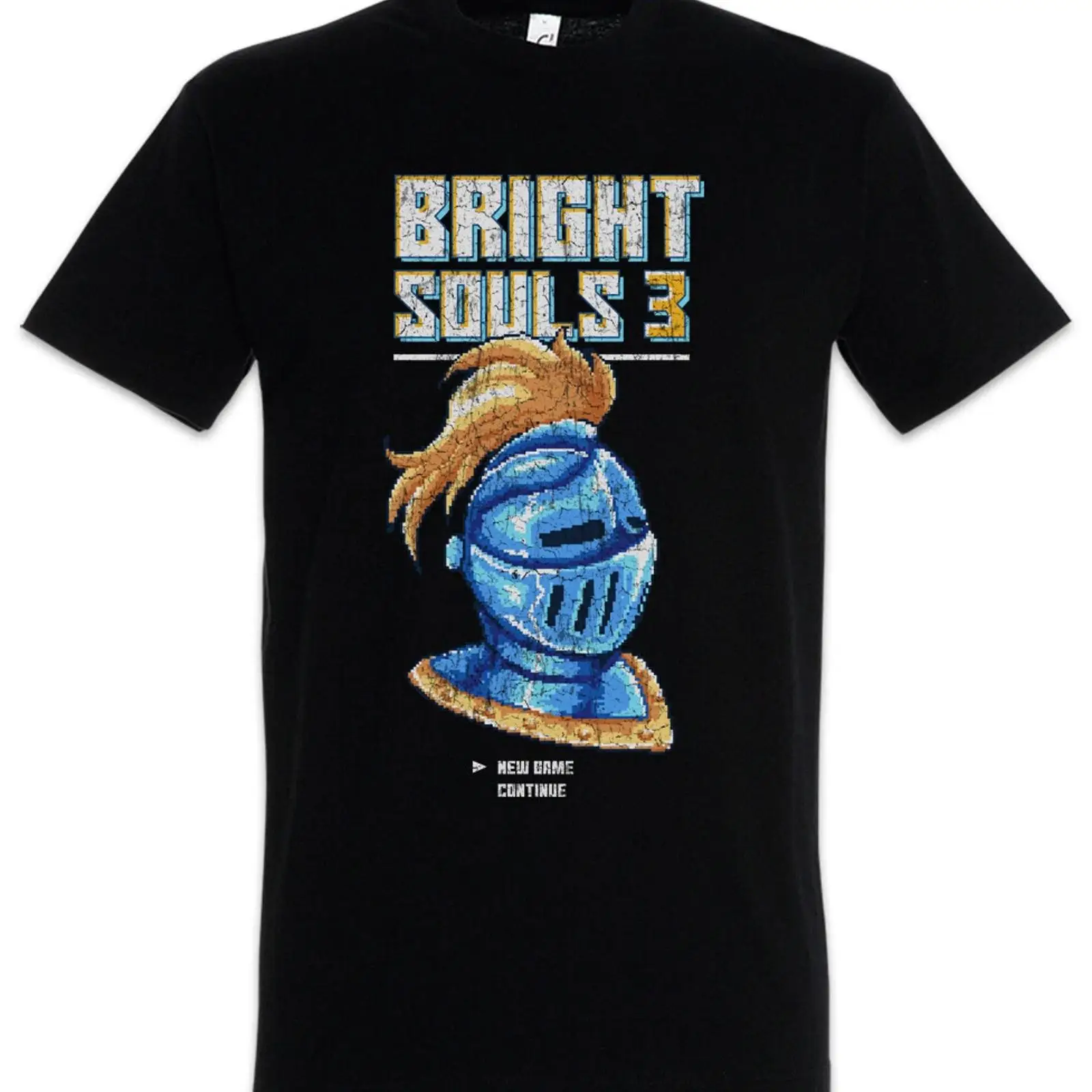 Retro Knight Gaming - Bright Souls 3 Tシャツ ピクセル 8