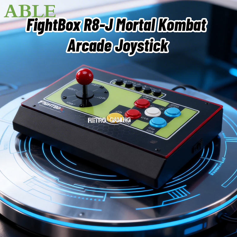Retro Gaming Shop - FightBox R8‑J アーケード ファイト スティック ゲーム