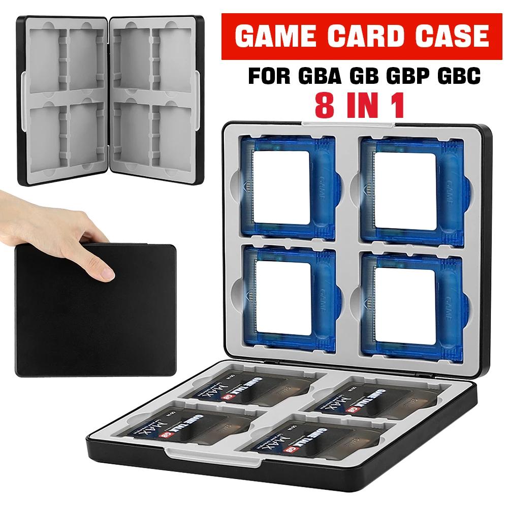 Game Boy Cartridge Holder - ポータブル16 in 1ゲームカード収納ボックス GBA SP用 磁気収納ボックス