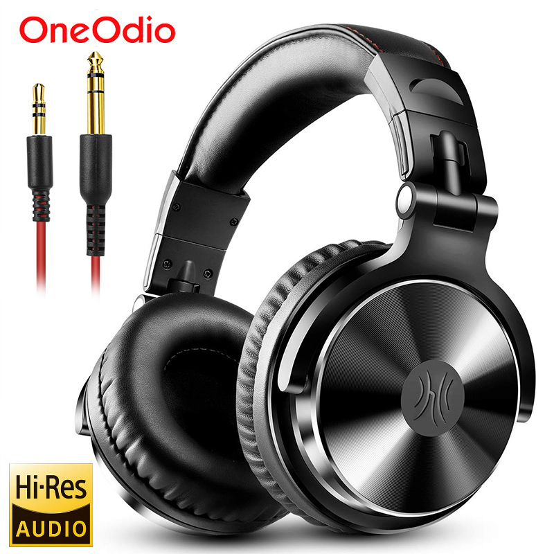 Retro Gaming Headset - Oneodio オーバーイヤーヘッドフォン Hifi スタジオ DJ ヘッドフォン有線モニター音楽ゲームヘッドセットイヤホン電話コンピュータ