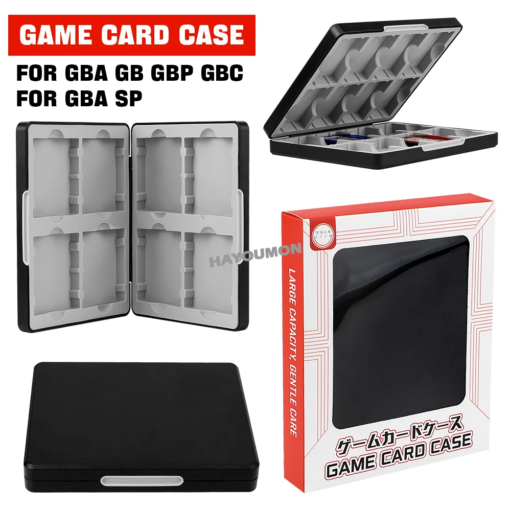 Game Boy Cartridge Holder - 8-in-1 磁気ゲームカートリッジ収納ケース GB/GBC/GBP 用 16-IN-1 カードボックス