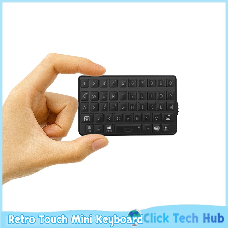 Retro Gaming Universe - Exknight レトロタッチミニキーボード Bluetooth 3 システムユニバーサル Windows