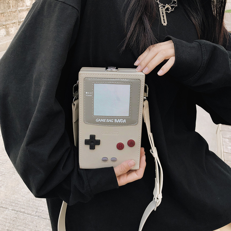 ユニークなクリエイティブゲーム機型クロスボディミニバッグ、フ - Retro Gaming Machine のレビューと価格