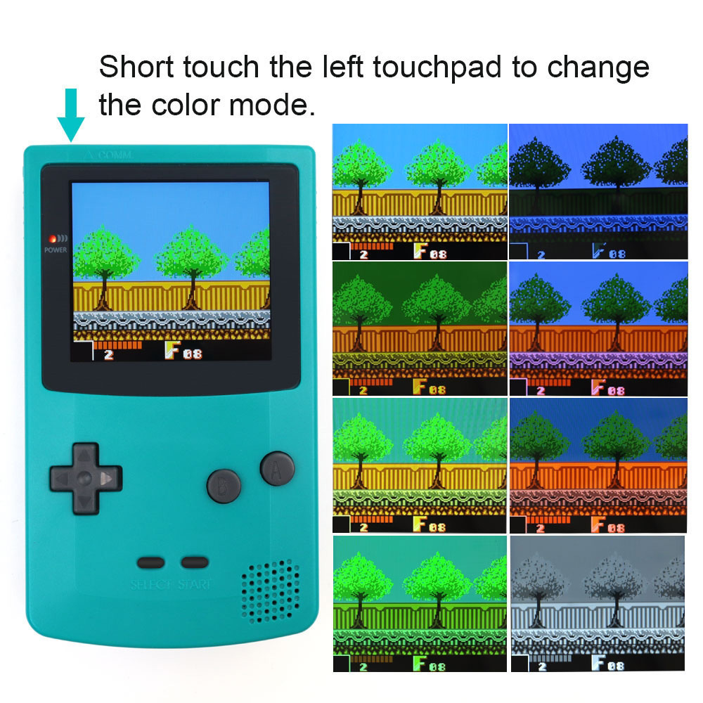 2.8インチ ラミネート加工IPS液晶画面 バックライト付き - Game Boy Cartridge Holder のレビューと価格