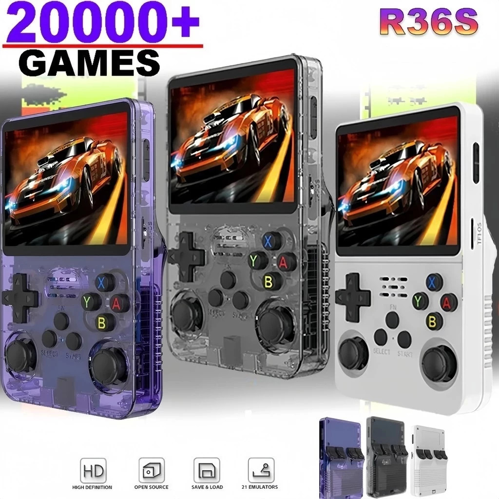 ミニR36SレトロハンドヘルドビデオゲームコンソールLinu - Retro Gaming Xbox One のレビューと価格