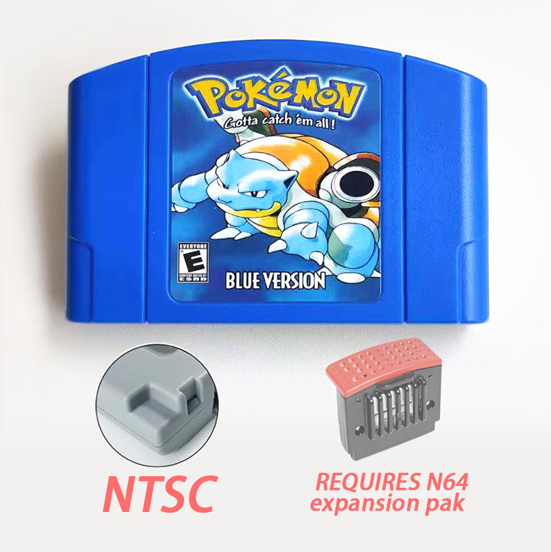 アメリカ版 NTSC 英語版 ポケモン ブルー N64 レト - Retro Gaming Video のレビューと価格