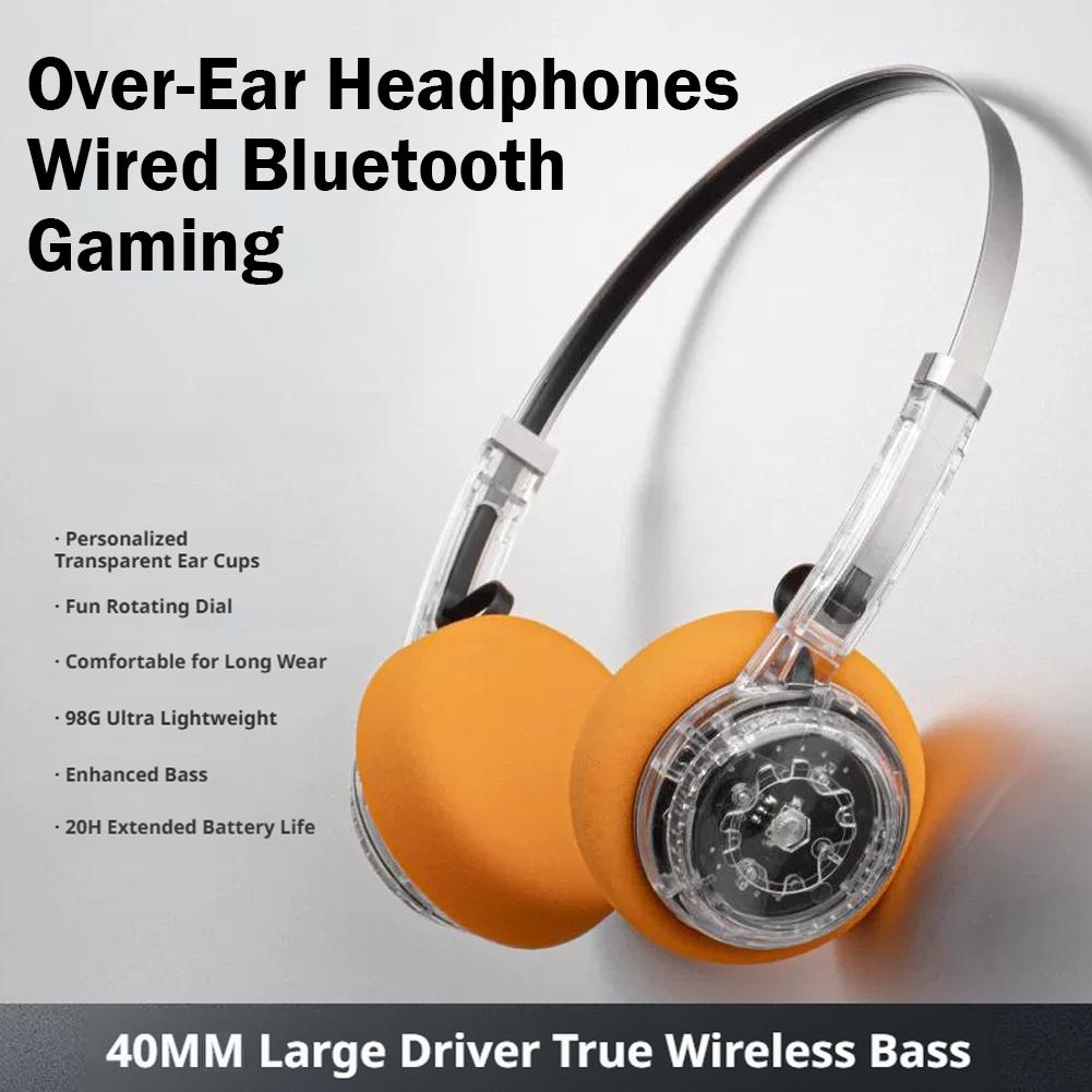 レトロメカオーバーイヤーヘッドホン HiFiステレオ ワイヤ - Retro Gaming Headset のレビューと価格