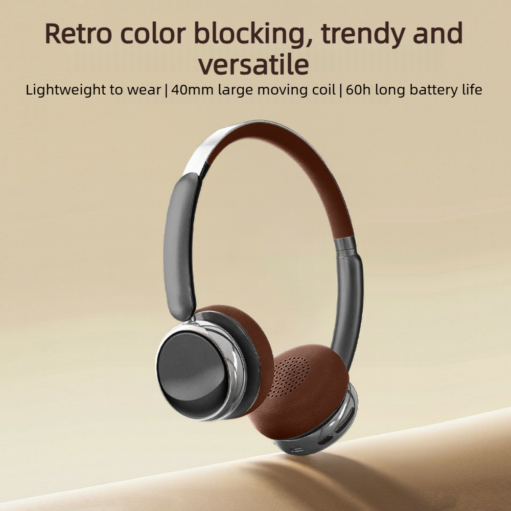レトロなミードカラーヘッドホン Bluetooth 5.4  - Retro Gaming Headset のレビューと価格