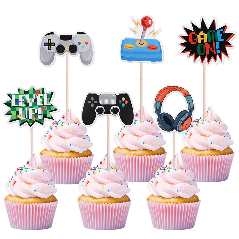 13 個ビデオレトロゲームケーキトッパーコントローラー &  - Retro Gaming Video のレビューと価格