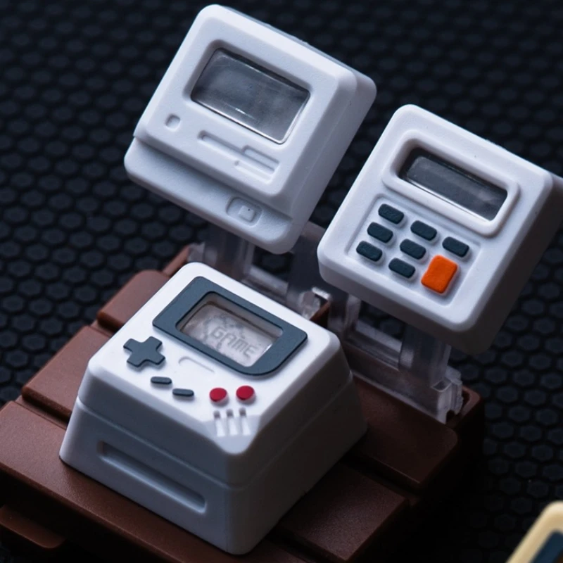 K-04 3-in-1 クリエイティブレトロ透明キーキャップ - Retro Gaming Machine のレビューと価格