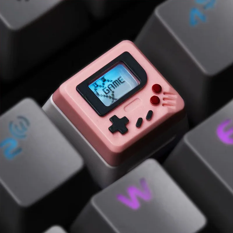 K-04 3-in-1 クリエイティブレトロ透明キーキャップ - Retro Gaming Machine のレビューと価格