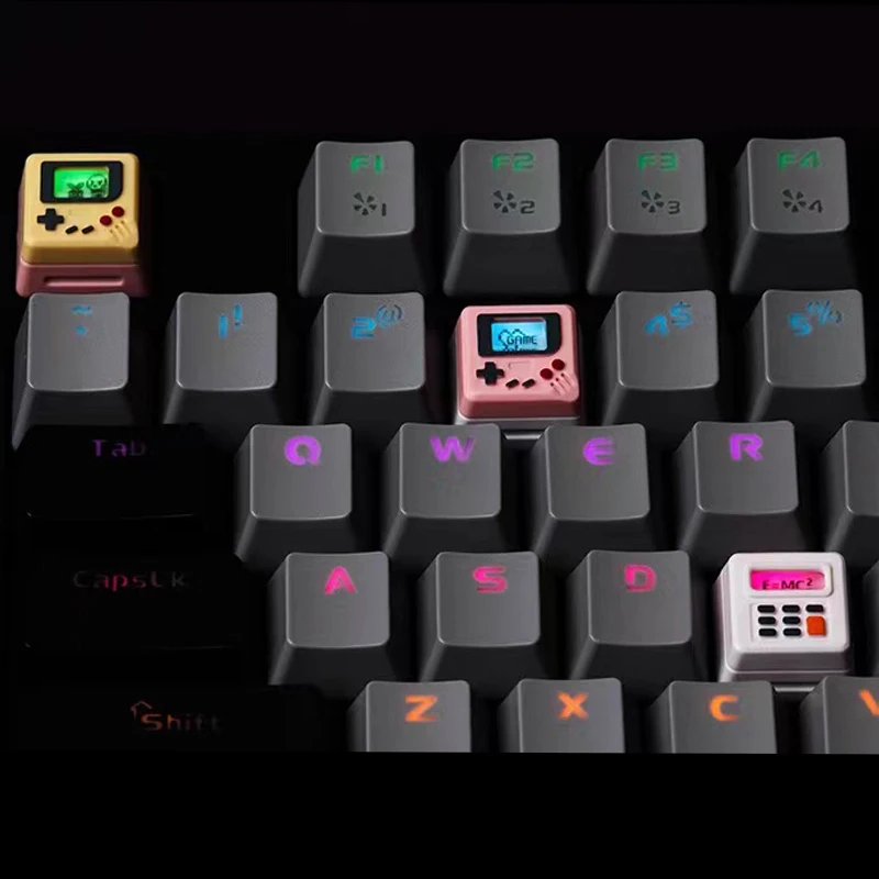 K-04 3-in-1 クリエイティブレトロ透明キーキャップ - Retro Gaming Machine のレビューと価格