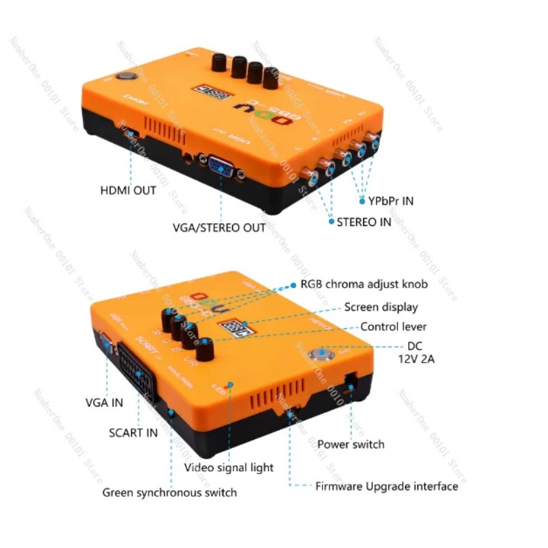 ODV GBS-C AIO RGBS YPbPr RGBHV - Retro Gaming Video のレビューと価格
