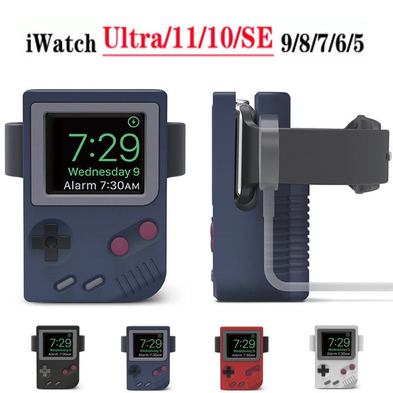 シリコン製iWatch充電スタンドホルダー Apple Wa - Retro Gaming Machine のレビューと価格