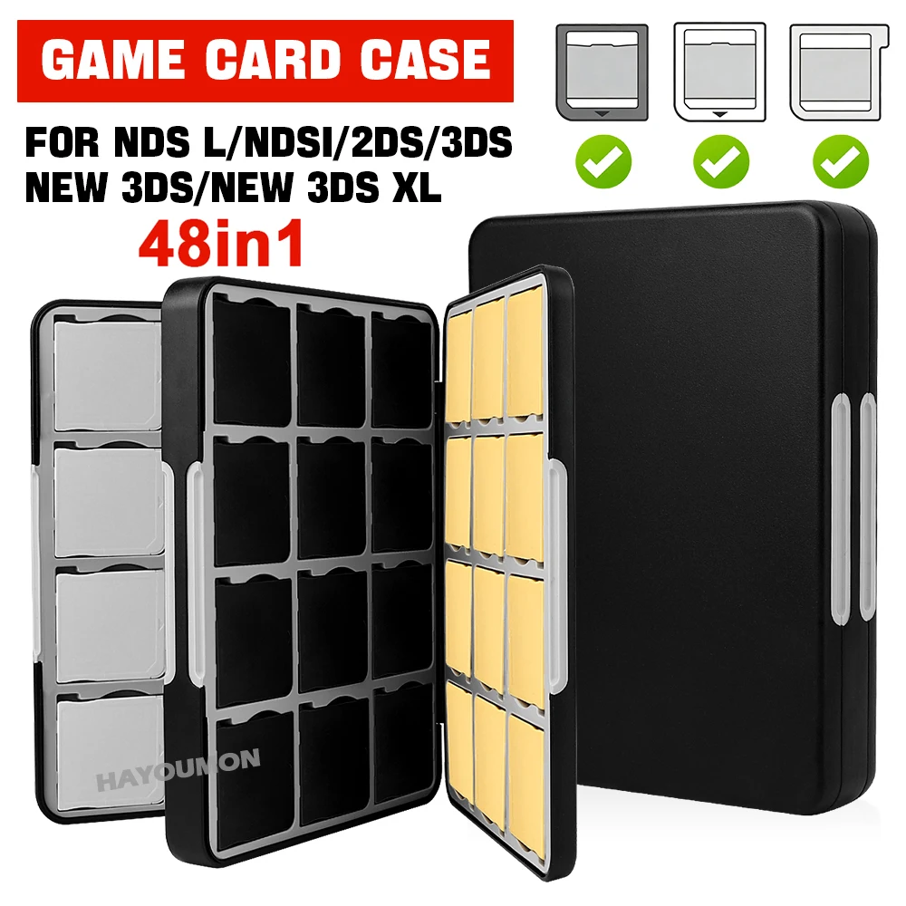 48 in 1 ゲームカード収納ケース 大容量ゲームカートリ - Game Boy Cartridge Holder のレビューと価格