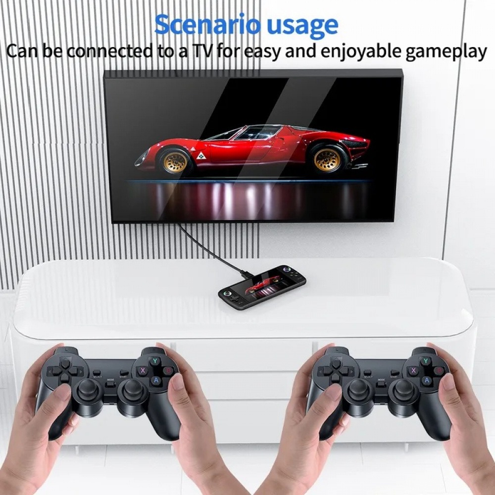 M27 7インチIPSスクリーン ハンドヘルドゲーム機 エミ - Retro Gaming Video のレビューと価格