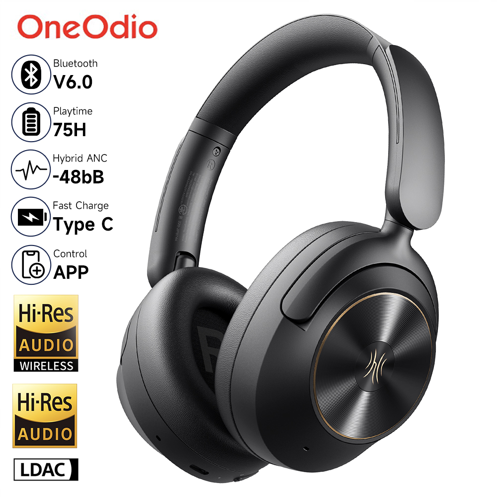 Oneodio A6 ANC ワイヤレス Bluetooth - Retro Gaming Headset のレビューと価格