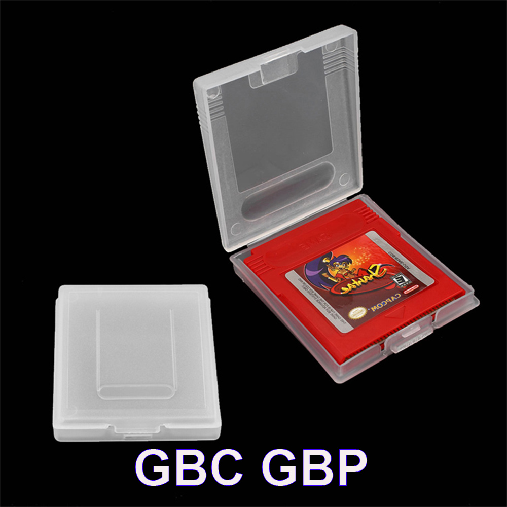 10個の透明なプラスチックゲームカートリッジ,収納ボックス, - Game Boy Cartridge Holder のレビューと価格
