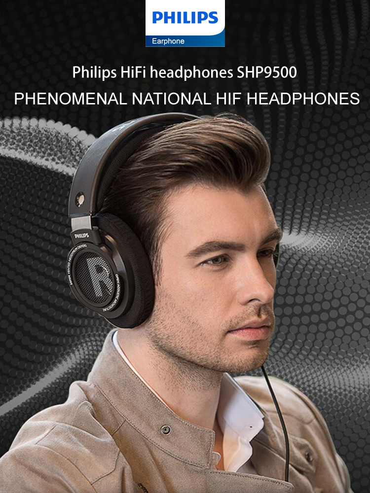 フィリップス SHP9500 ヘッドフォン HiFi ステレ - Retro Gaming Headset のレビューと価格