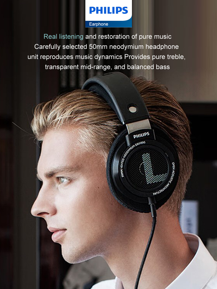 フィリップス SHP9500 ヘッドフォン HiFi ステレ - Retro Gaming Headset のレビューと価格