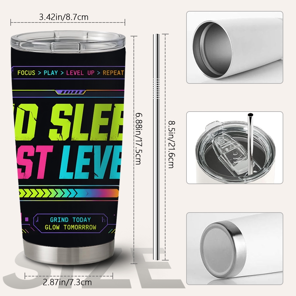 レトロピクセルゲーミング真空断熱ボトル 20oz ステンレス - Retro Gaming Shop のレビューと価格